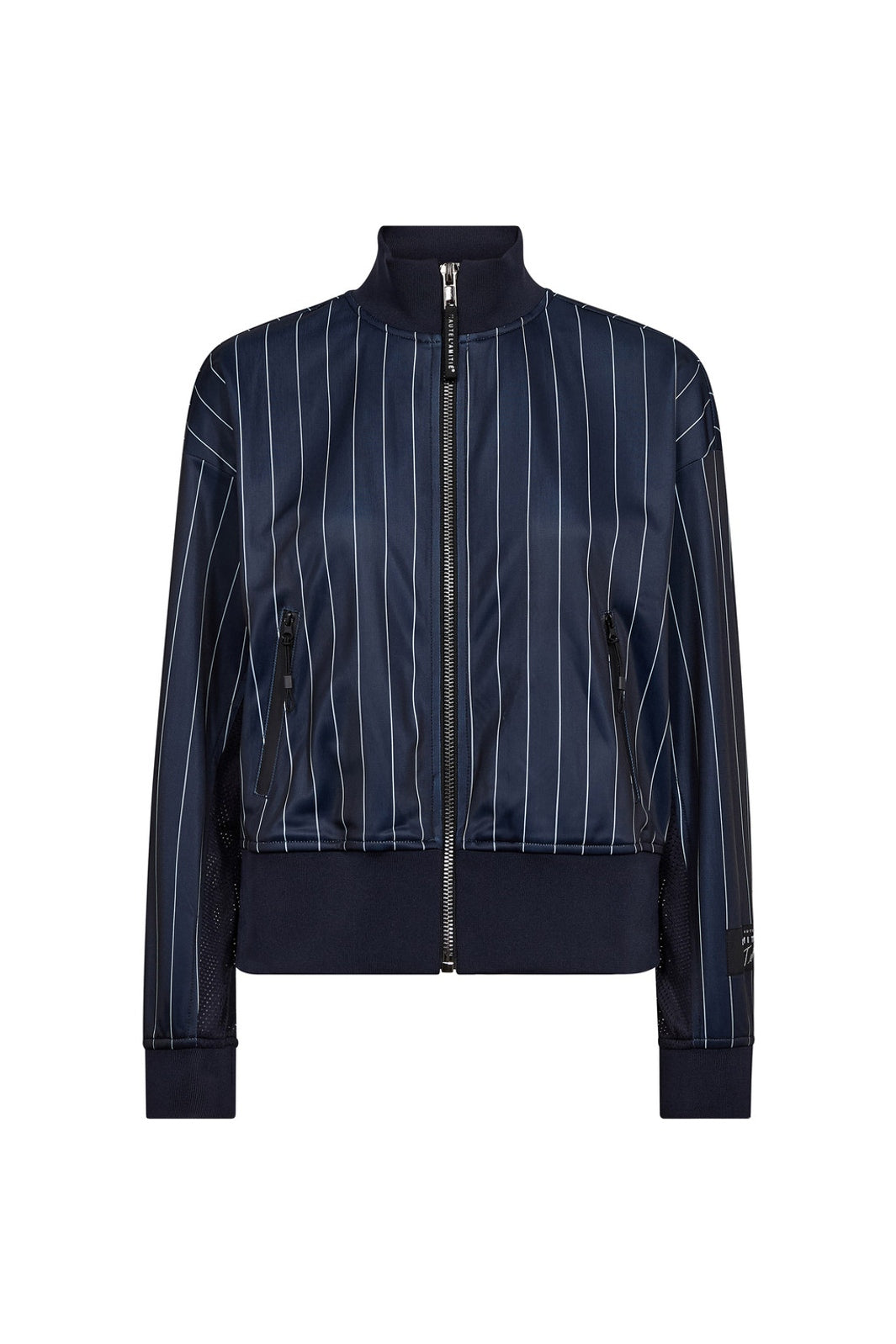 Haute L'Amitié - Pin Stripe Zip Sweat HL10542 - Navy