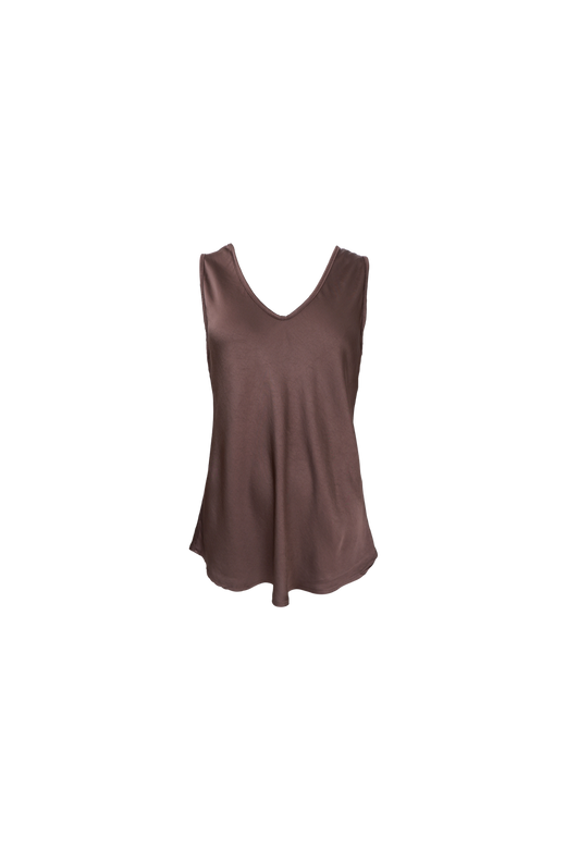 Black Colour - Bcmabel Double V-Neck Top 41210 - Shirts - Coffee
