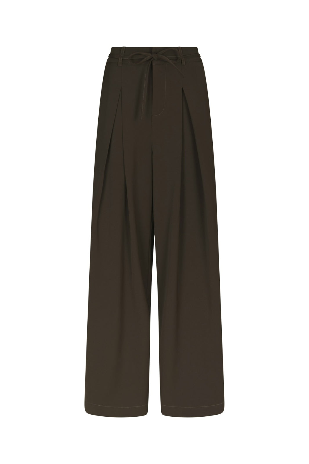 Neo Noir - Eddina Woven Pants 170464 - 676 - Dark Brown