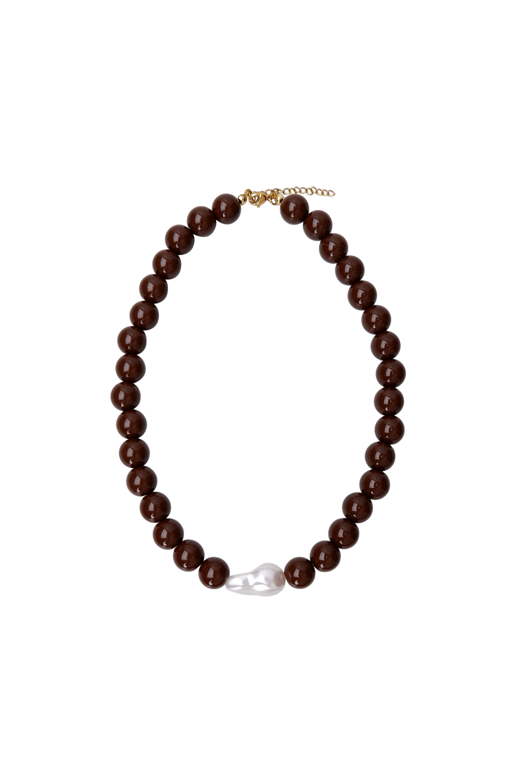 Black Colour - Bcsavina Necklace 4565 - Army