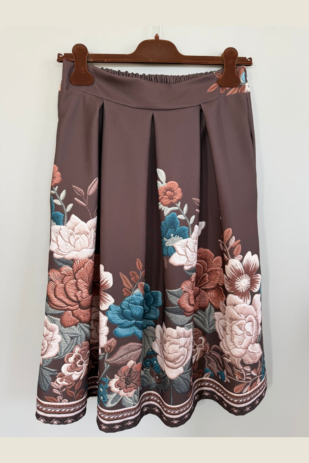 Marta Du Chateau - Mdctarella Skirt 4911A - Moro Flower