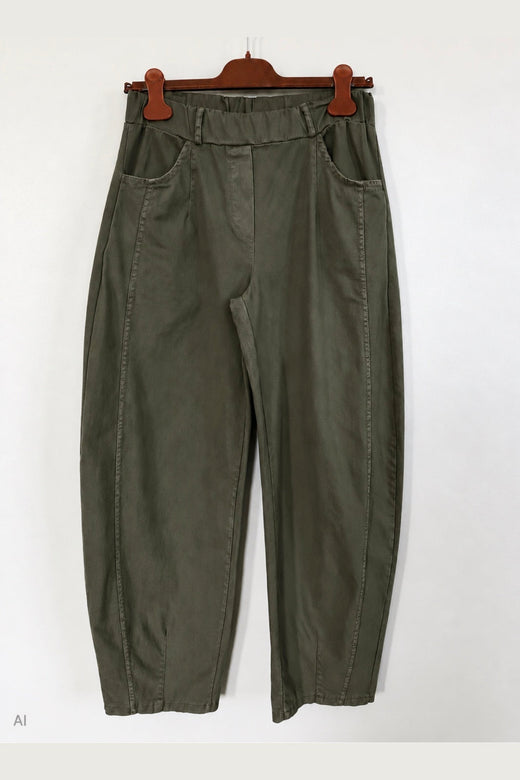Marta Du Chateau - Mdcpeonia Pants 70181 - Military