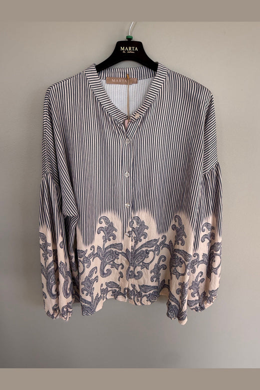Marta Du Chateau - Mdcsequoia Shirt 8597 - Originale4602Tpe