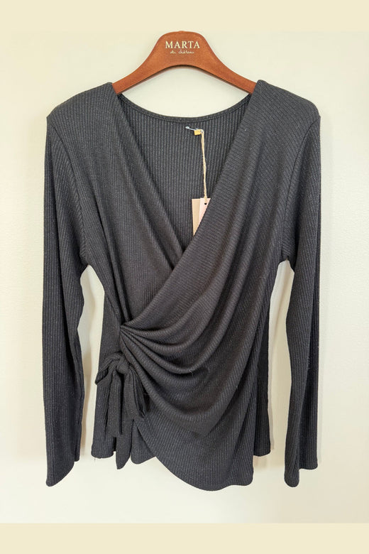 Marta Du Chateau - Mdctalina Blouse 1612- - Black