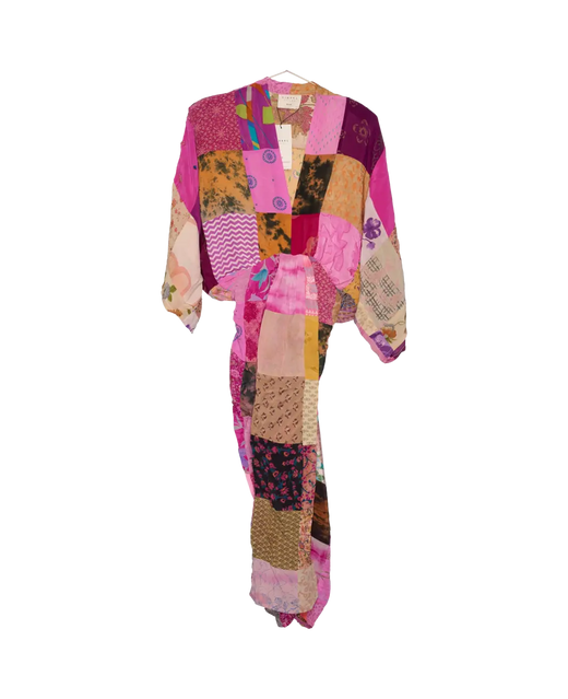 Sissel Edelbo - Juno SILK Patchwork Dress SE 1586-3 - No. 439