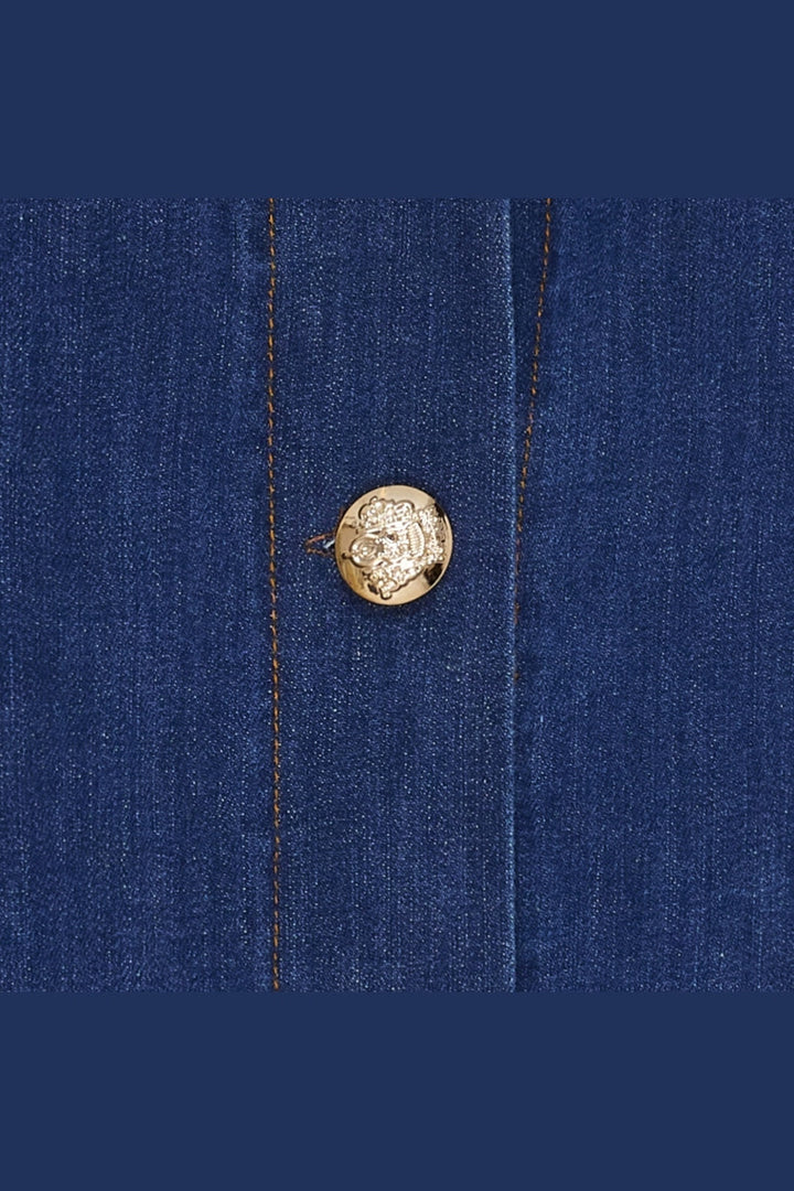 Marta Du Chateau - Mdcarwen Jacket 248370J - Medium Blue