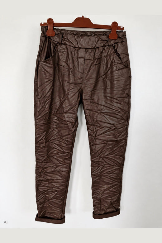 Marta Du Chateau - Mdcroma Pants 70320 - Brown