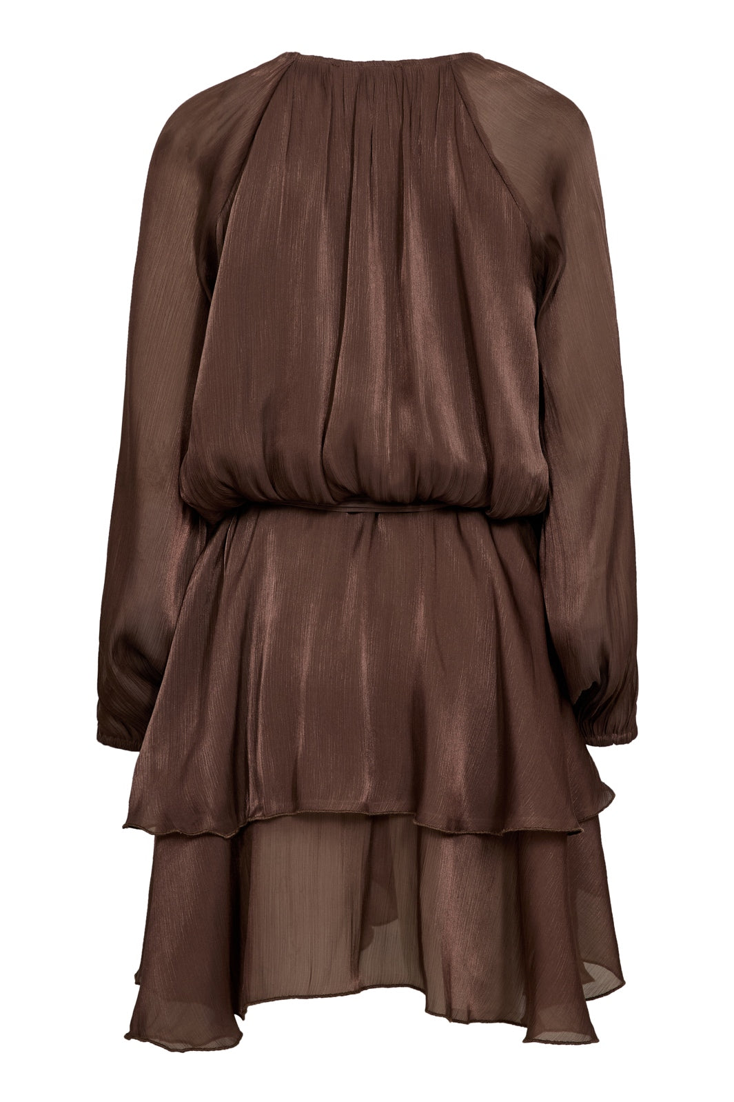 A-View - Ovena Dress AV8284 - 194 - Dark Brown