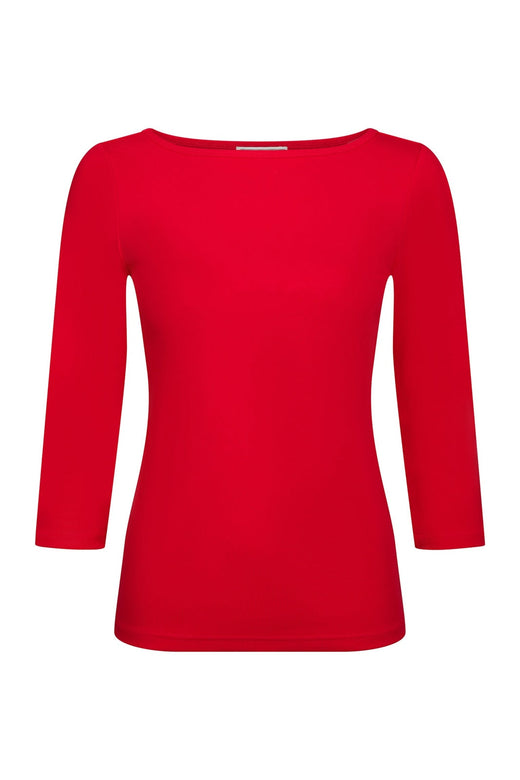 Neo Noir - Thyra Jersey Blouse 169744 - 160 - Red