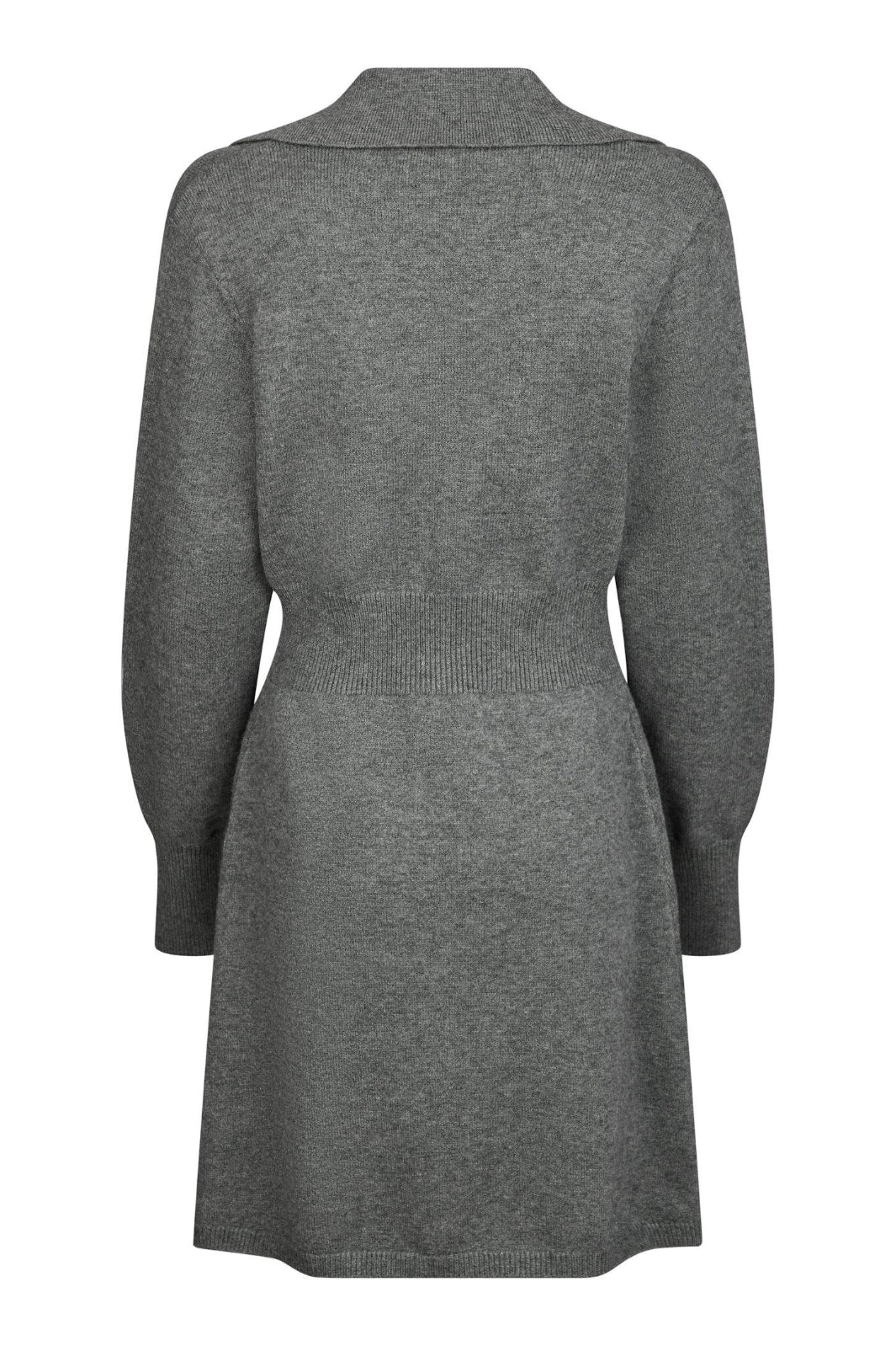 Neo Noir - Melia Knit Dress 164954 - 107 - Dark Grey Melange