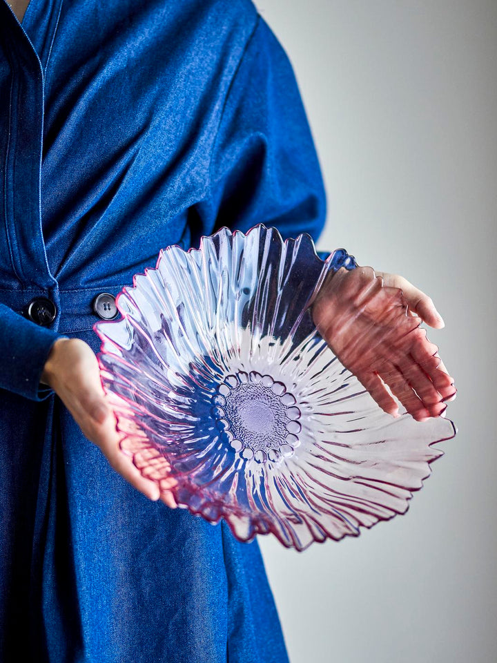 Bloomingville - Mariko Skål, Rosa, Glas 82068720 - Rose