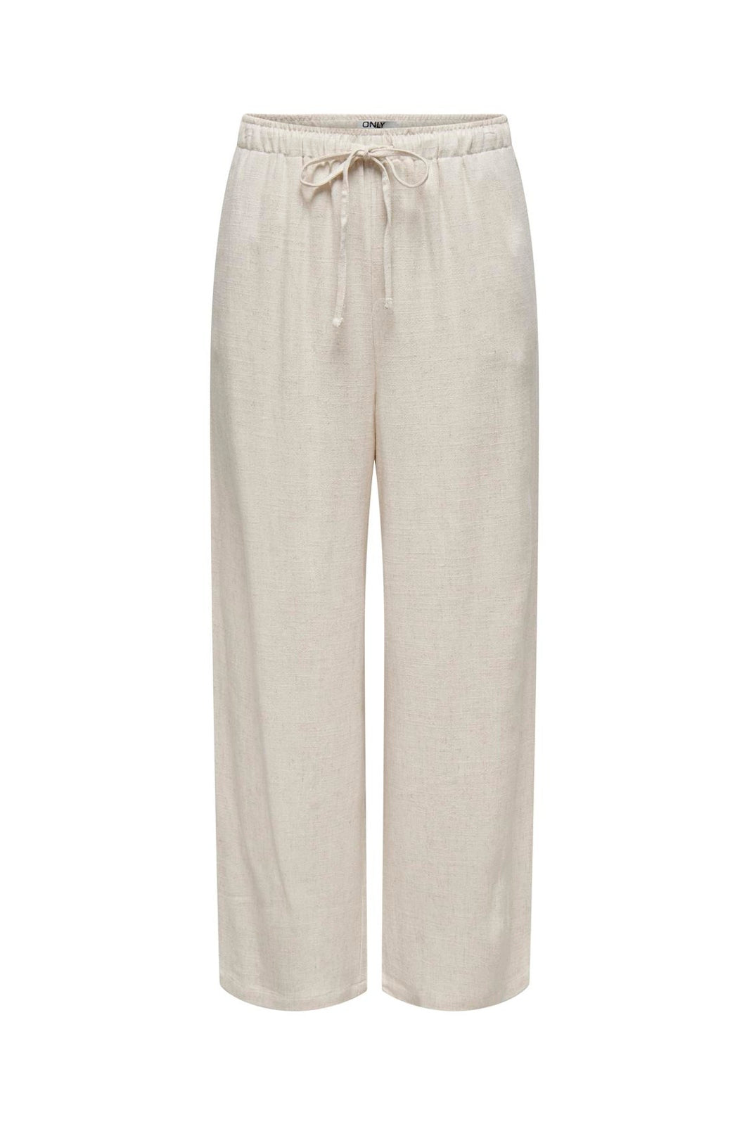 Only - Onlsiesta Pull-Up Linen Bl - 4486634 Moonbeam