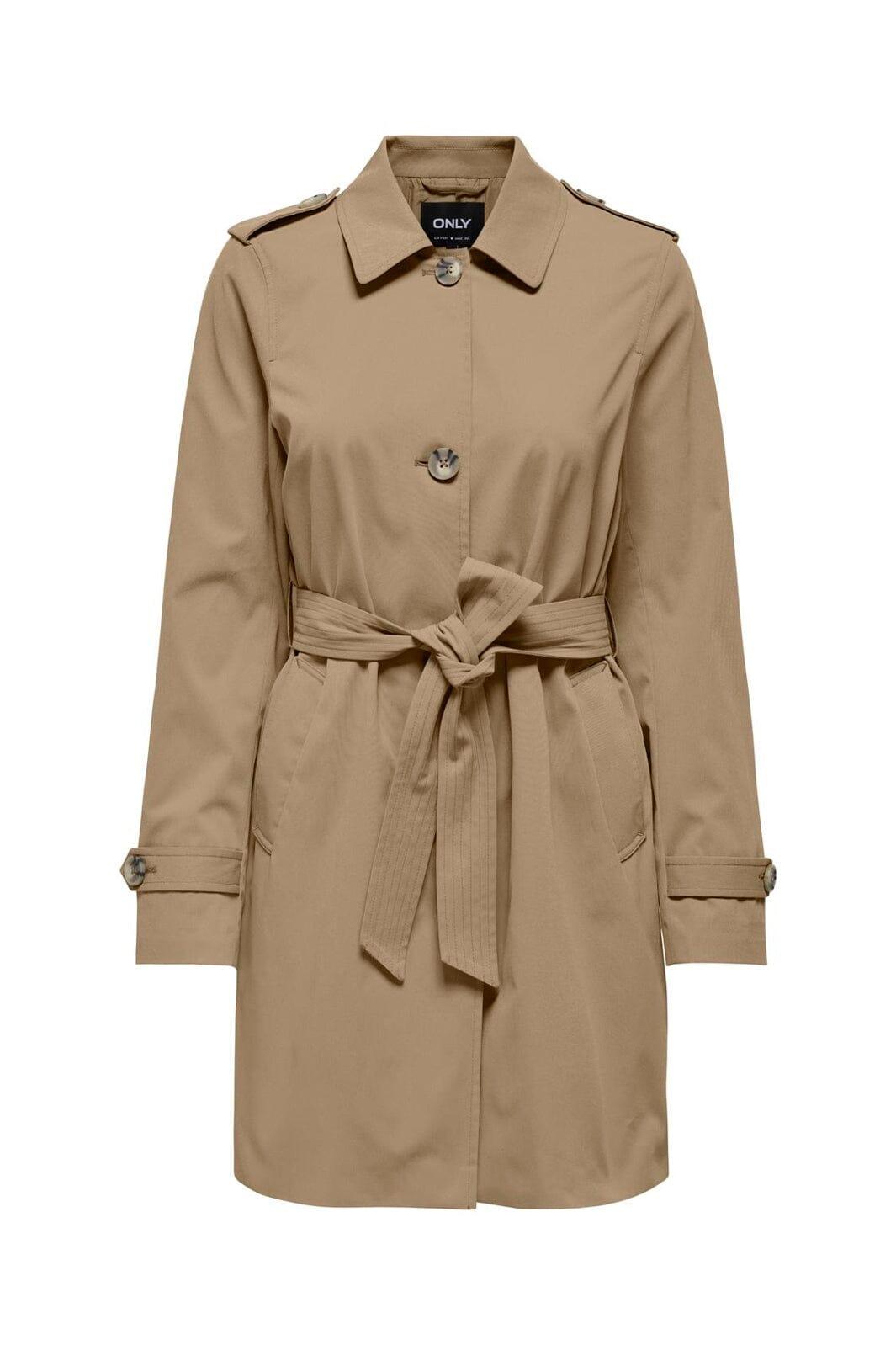 Only - Onldisa Life Sb Trenchcoat Cc - 4984166 Tannin