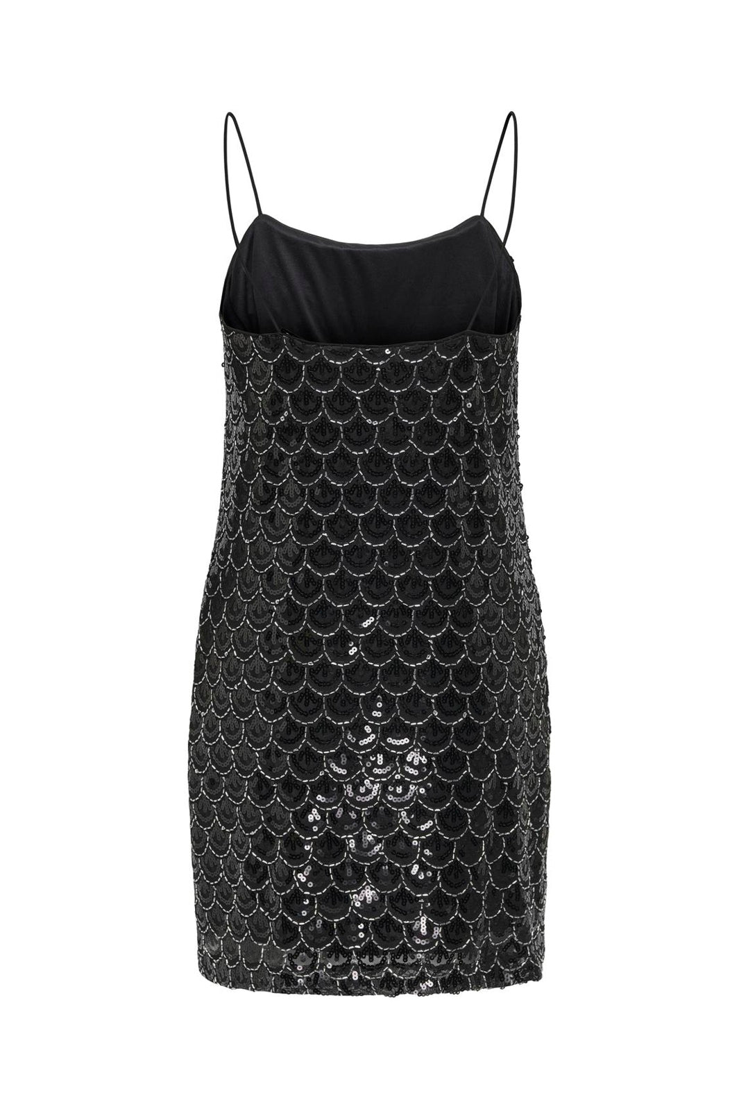 Only - Onlbrielle Strap Sequins Dress - 4866308 Black