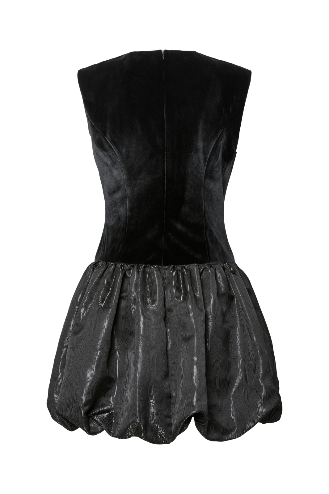 YAS - Yassarah Sl Bubble Hem Dress Gf - 4933406 Black