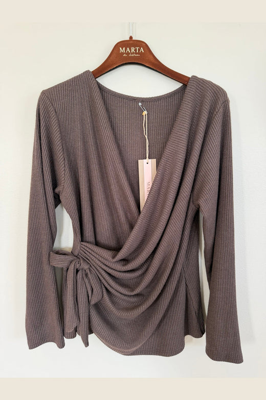 Marta Du Chateau - Mdctalina Blouse 1612- - Moro