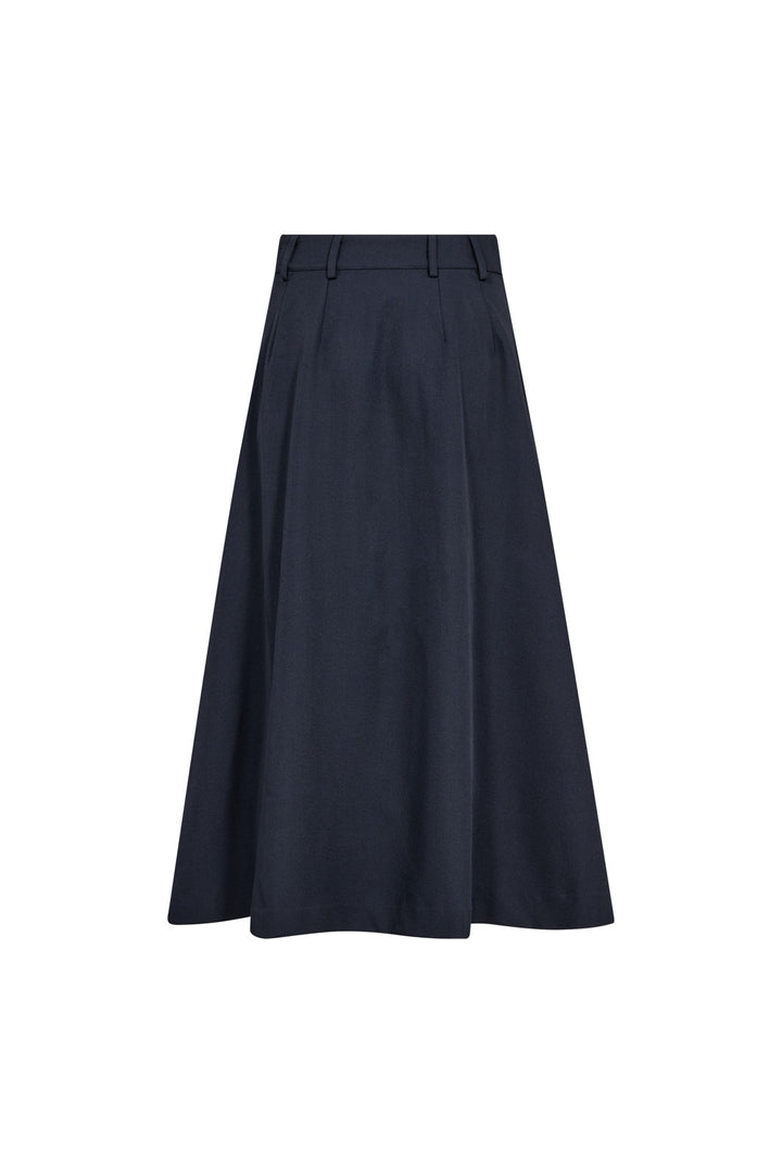 Co´Couture - Lunacc New Pocket Pleat Skirt 500389 - 40007 - Navy