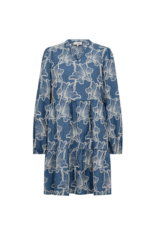 A-View - Adina Dress AV7098 - 286 - Denim Blue