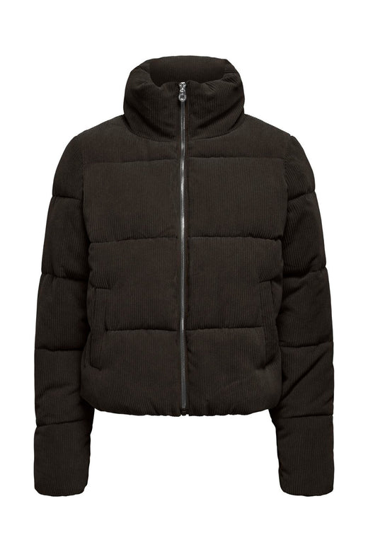 Only - Onlnewdolly Corduroy Puffer - 5118407 Chocolate Torte Big Corduroy Pattern