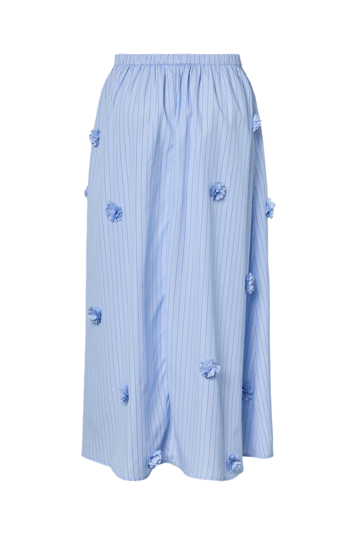 YAS - Yasferima Long Skirt - 5018852 Skyway W. Stripes