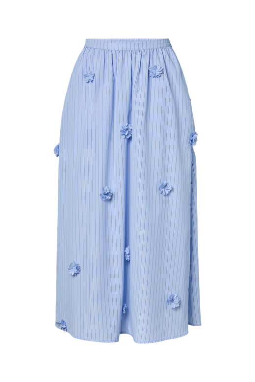 YAS - Yasferima Long Skirt - 5018852 Skyway W. Stripes