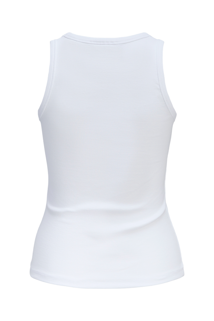 Jjxx - Jxfrida Sl U-Neck Top - 4792639 Bright White