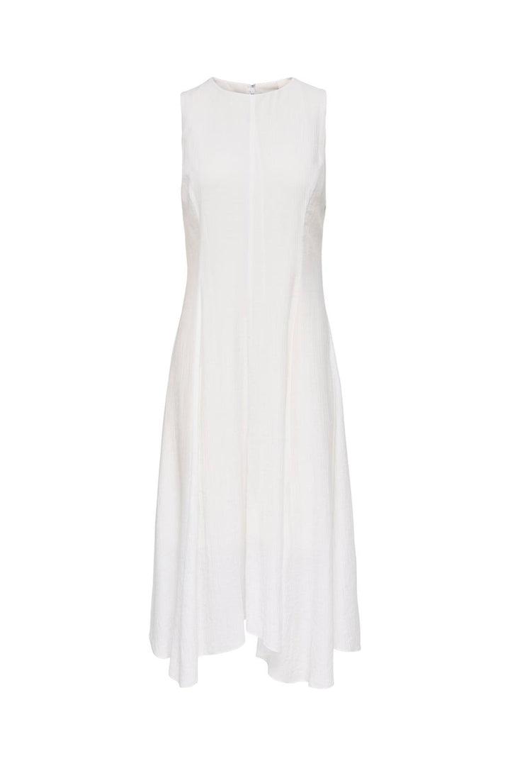 JDY - Jdymyrna S/L Ancle Dress - 5194124 Cloud Dancer