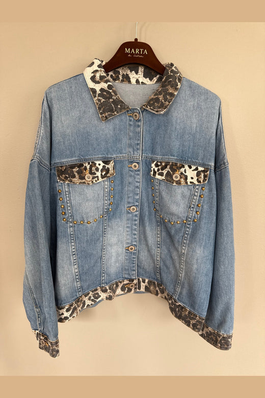Marta Du Chateau - Mdcashlyn Jacket SW1330 - Denim