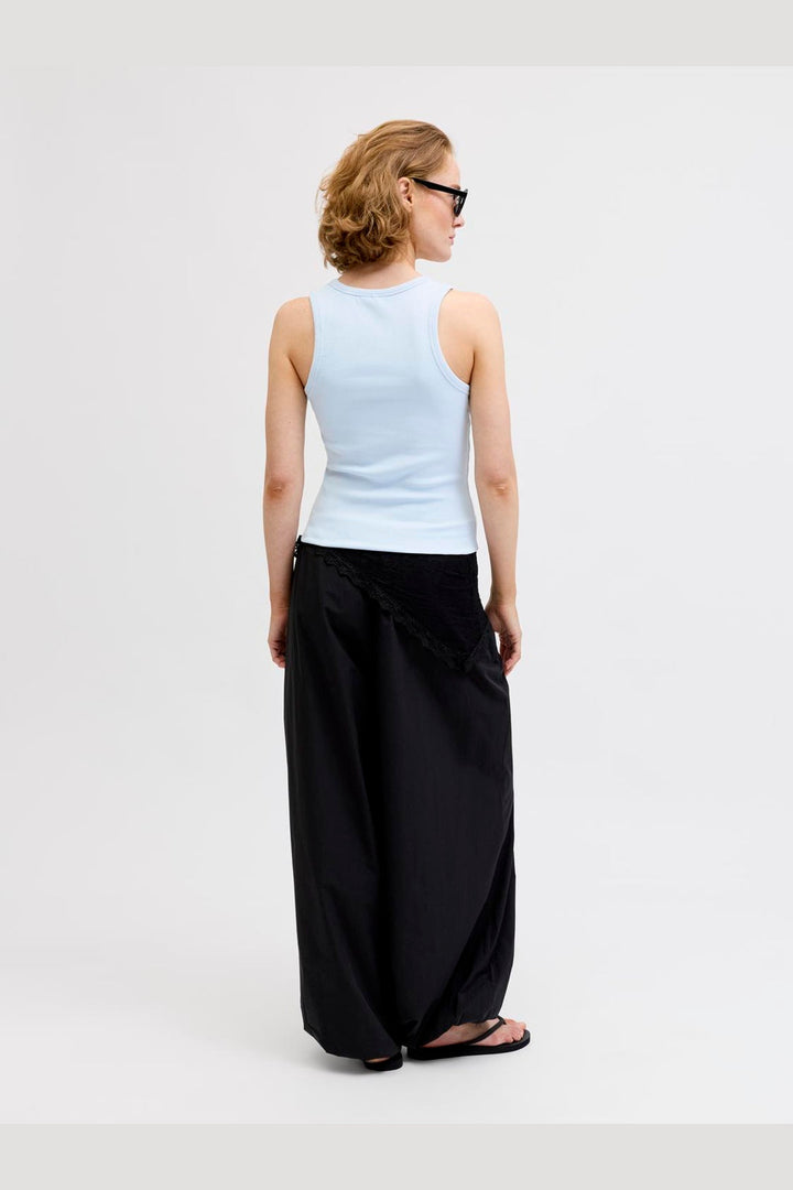 Jjxx - Jxfrida Sl U-Neck Top - 5003195 Skyway