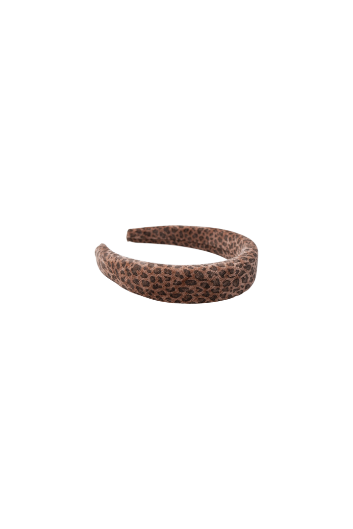 Black Colour - Bcpaola Headband 2356 - Brown Leo