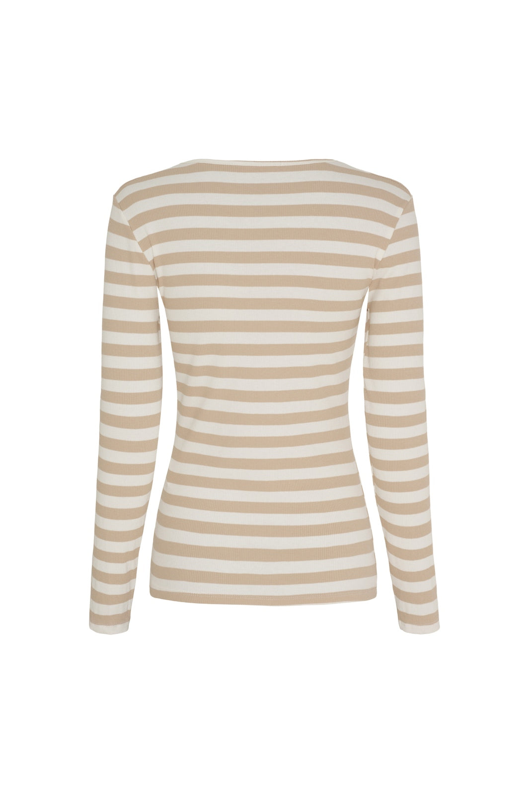 Marta Du Chateau - Mdcbegonia Ls Tee 7702 - Beige