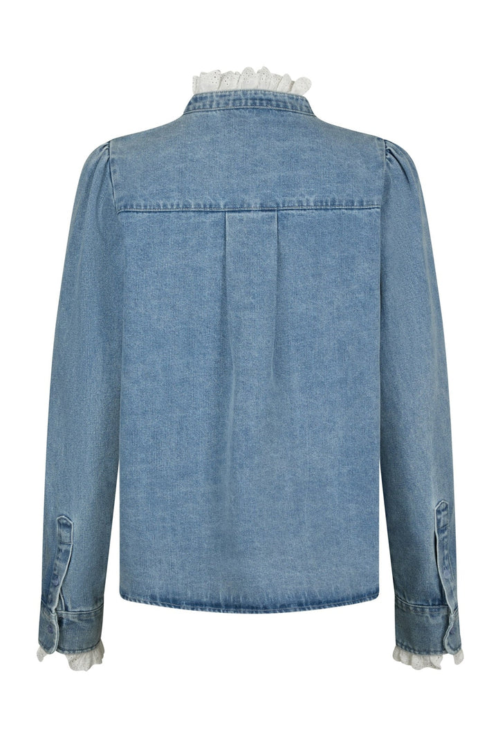 Neo Noir - Imara Denim Shirt 169109 - 145 - Light Blue