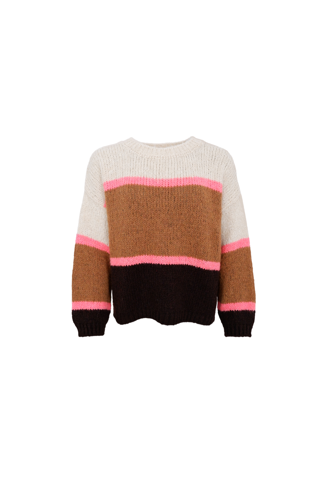Black Colour - Bchildur Knit Jumper 1234 - Camel