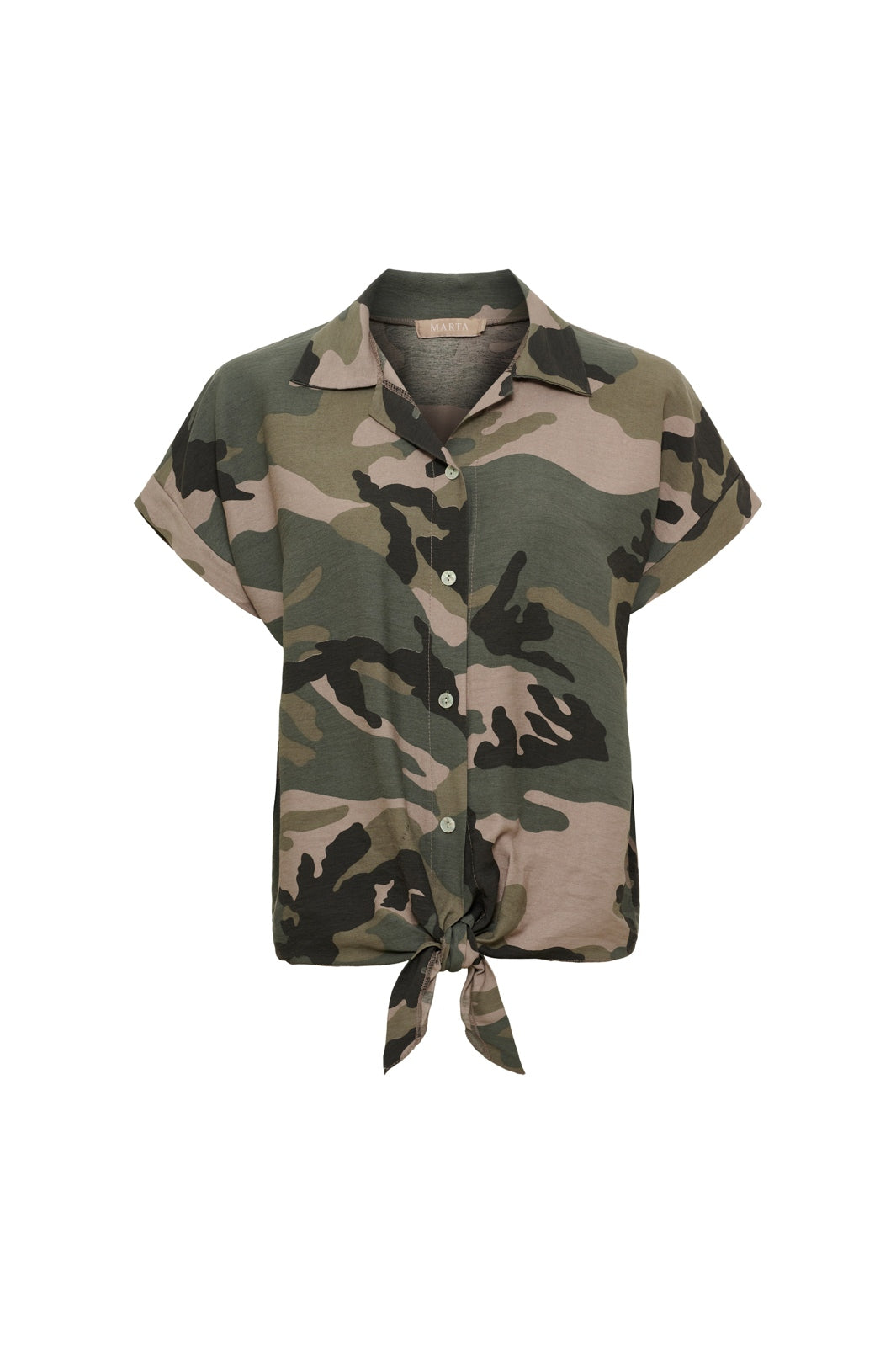 Marta Du Chateau - Mdcvianne Shirt 26133 - Military6
