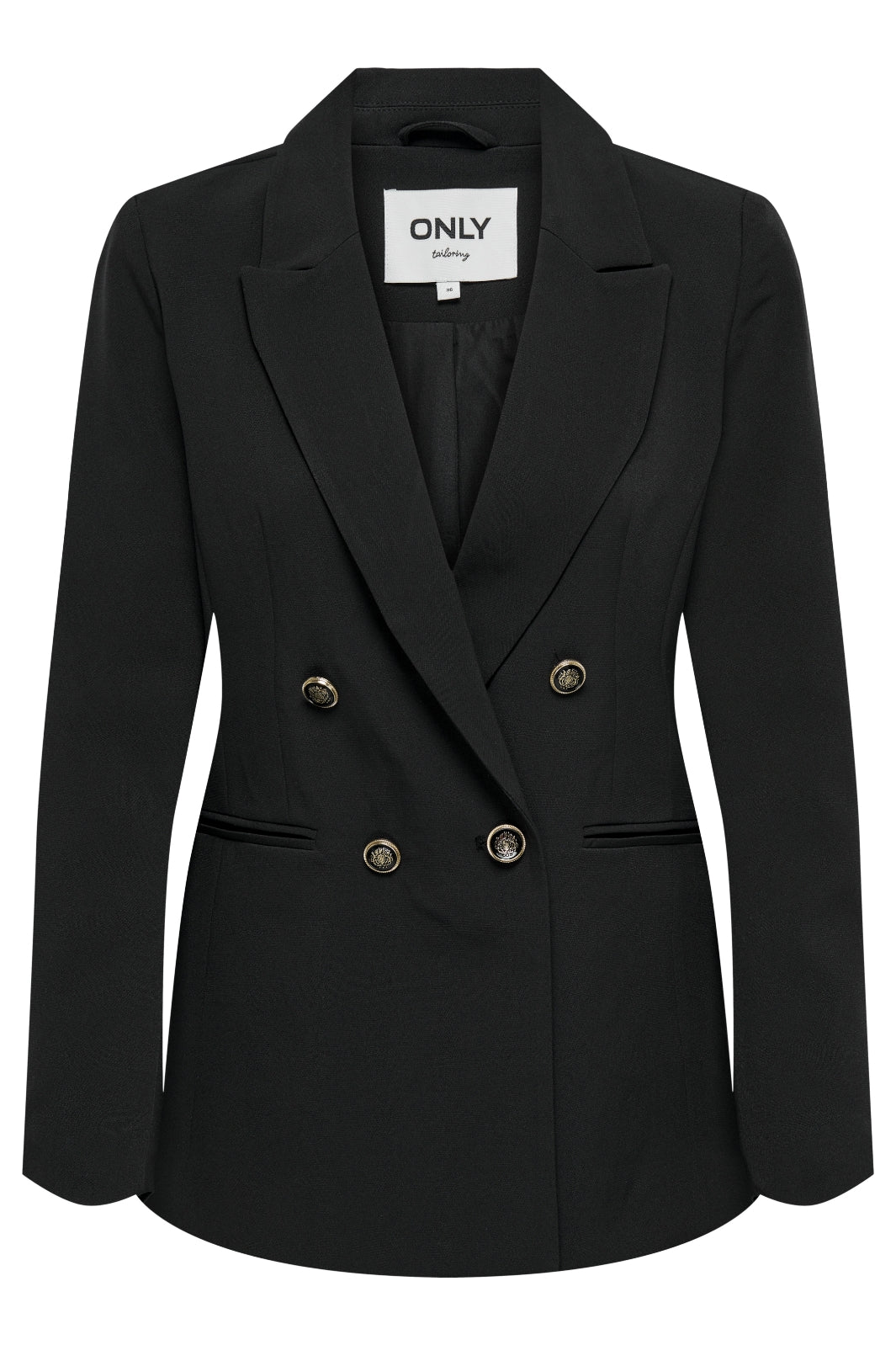 Only - Onlastrid Life L/S Fit Blazer Tlr - 4413127 Black