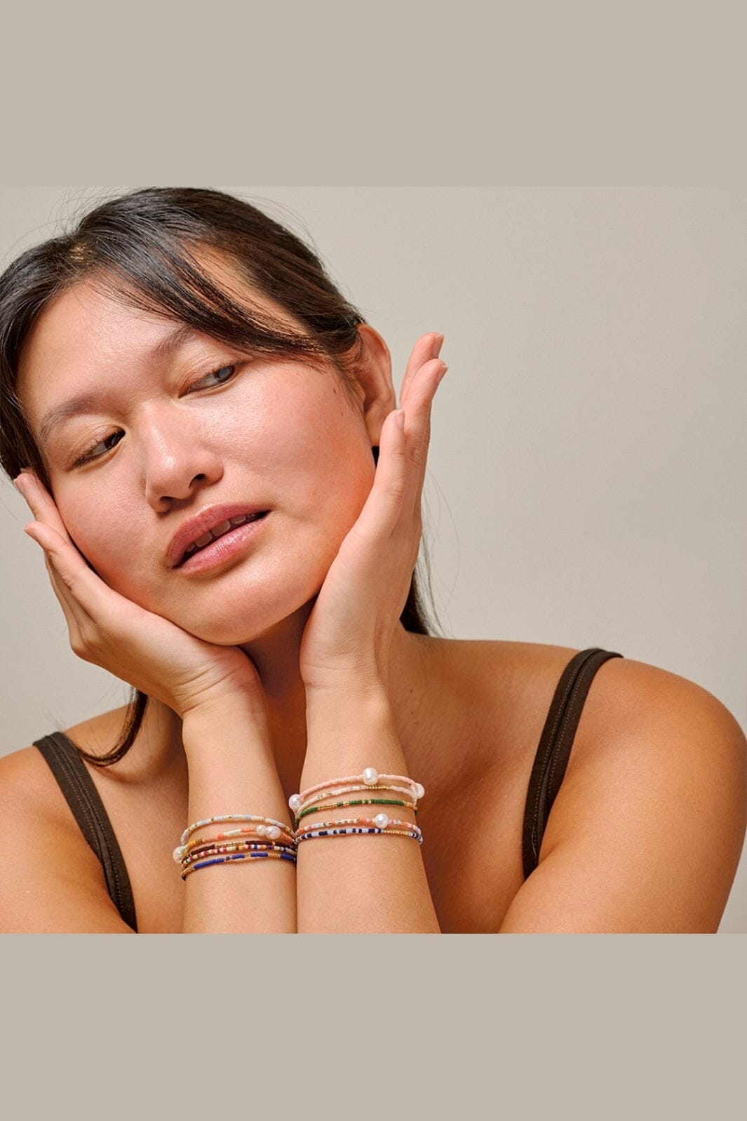 Enamel Copenhagen - Bracelet, Petra B160G - Light Pink