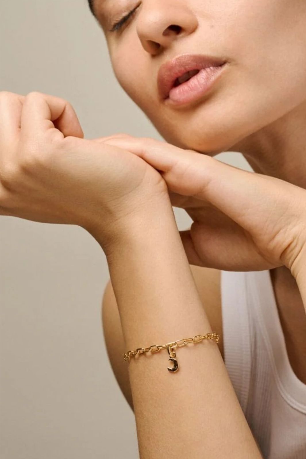 Enamel Copenhagen - Charm, Dreamy Moon C035G - 925S/Gp