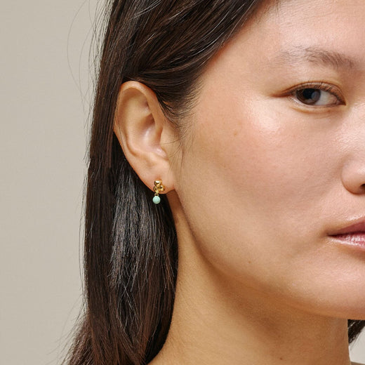 Enamel Copenhagen - Earrings, Nara Ball E467G - Mint Øreringe 