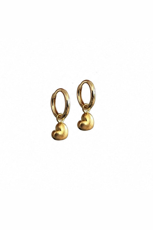 Enamel Copenhagen - Hoops, Grand Amore E507GB - Gold Plated