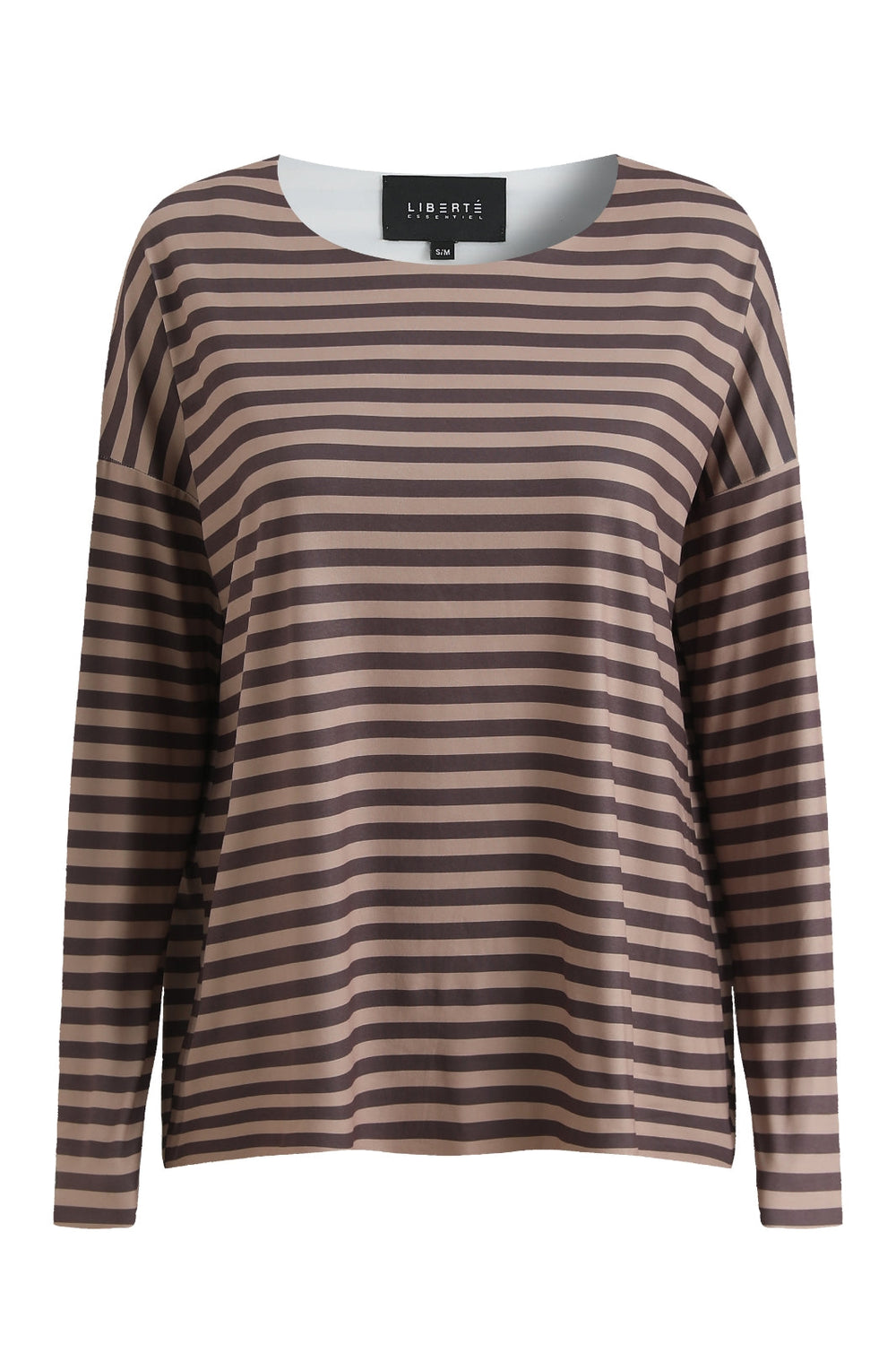 Liberte - Alma-Ls-Top - Brown Stripe