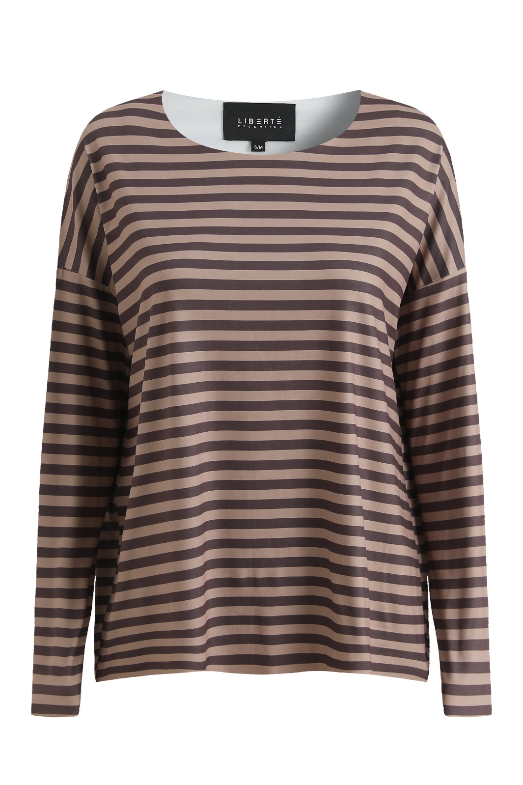 Liberte - Alma-Ls-Top - Brown Stripe