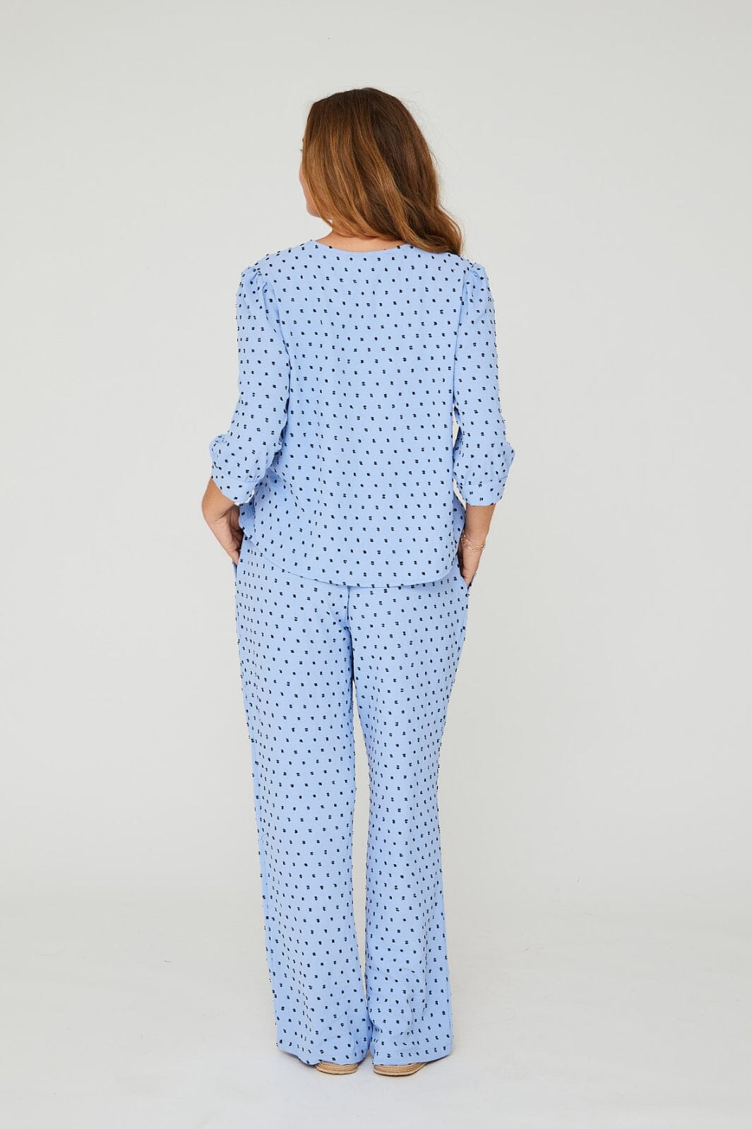 Forudbestilling - A-VIEW - Sif Pants - 282 Light Blue Bukser 