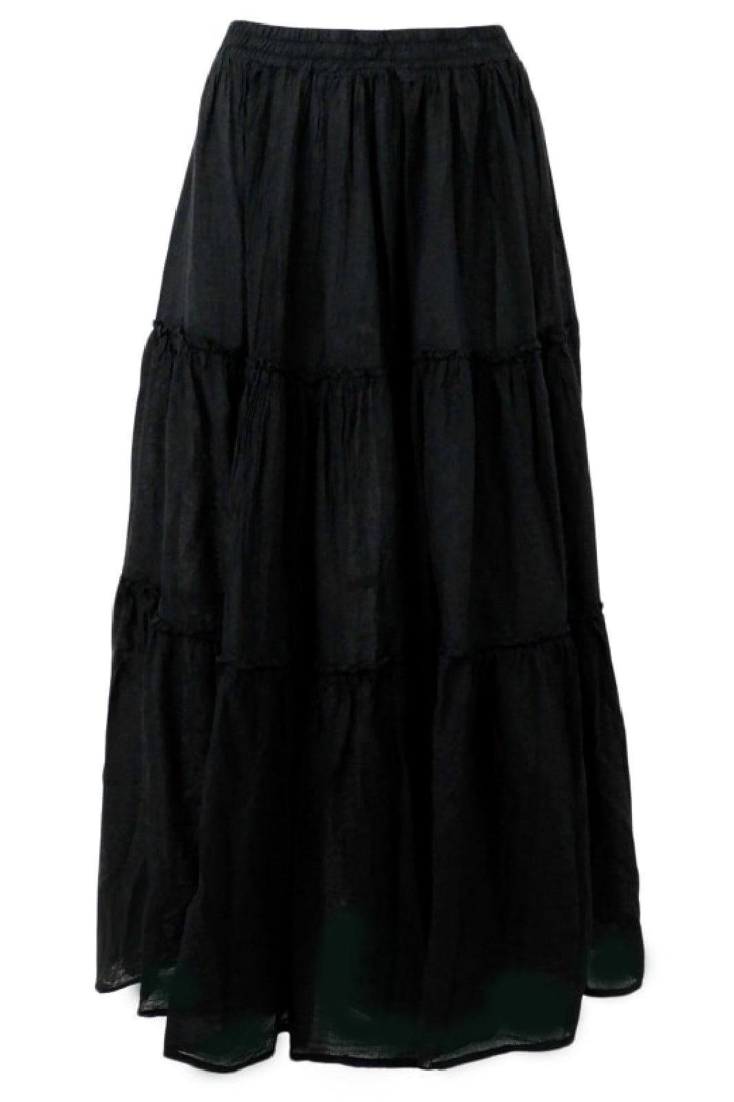 Forudbestilling - Black Colour - Bcadelaine Boho Skirt - Black (Juni/Juli) Nederdele 