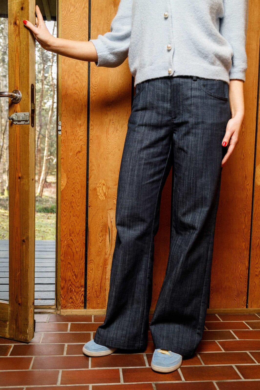 Black Colour - Bcbox Pocket Pant 40886 - Navy Denim