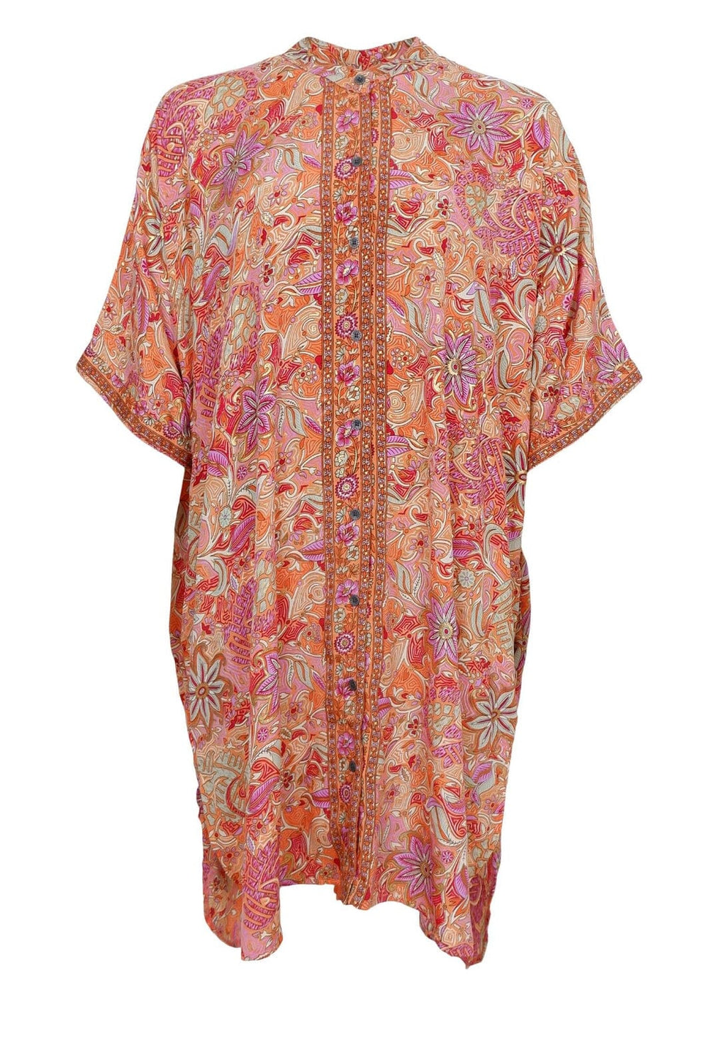 Forudbestilling - Black Colour - Bcluna Tunic 39168 - Pacifique Orange