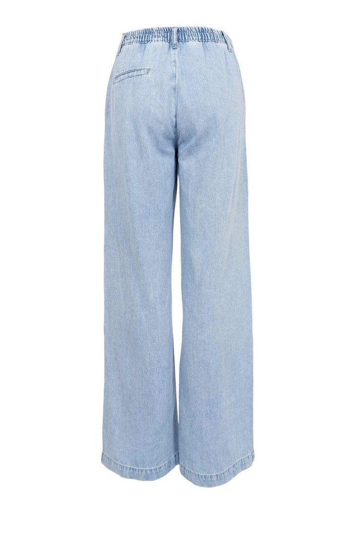 Forudbestilling - Black Colour - Bcnettie Box Jeans 40634 - Lt. Denim