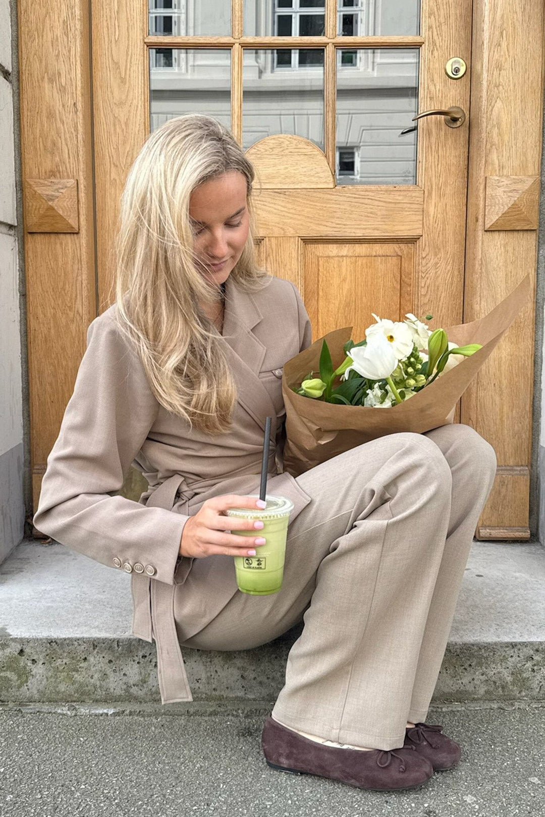 Forudbestilling - BYIC - Elinaic Blazer A23825 - Light Brown Blazere 