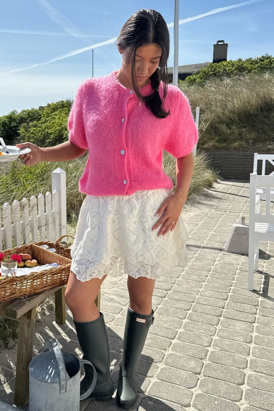 Forudbestilling - BYIC - Idaic Ss Cardigan 5265 - Pink