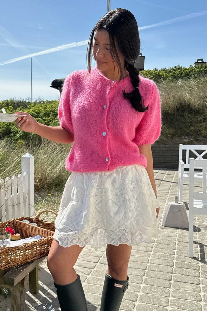Forudbestilling - BYIC - Idaic Ss Cardigan 5265 - Pink