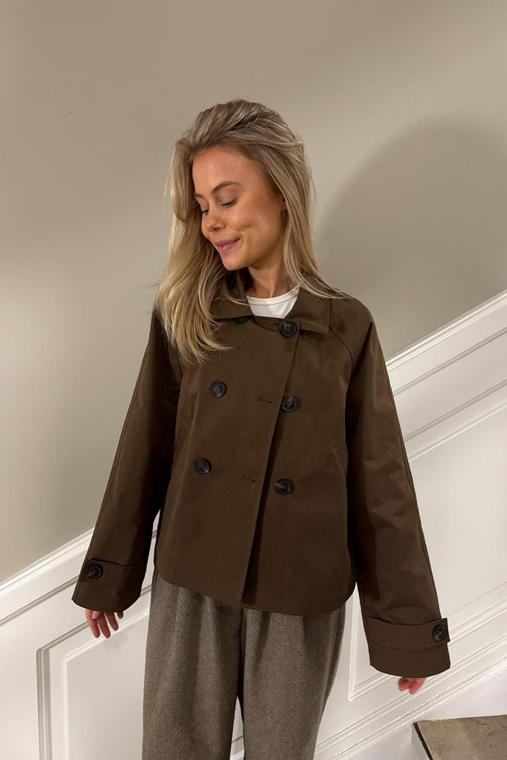 BYIC - Lunaic Trenchcoat A2320 - Dark Brown